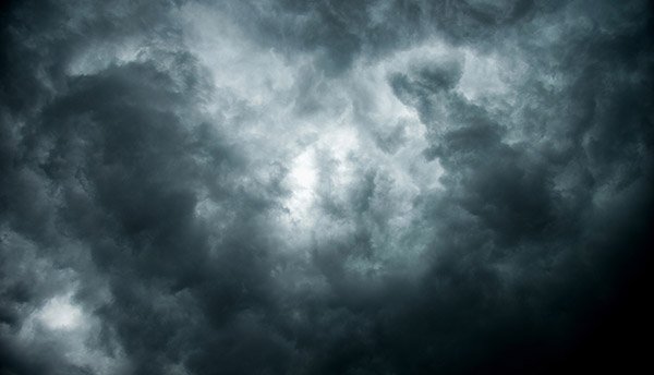 Storm clouds in South Carolina