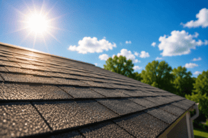SC summertime effects on roof
